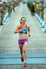 Freya Murray finishing the 2012 BUPA GNR.